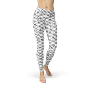 Leggings Sport Damier — Le Style Géométrique